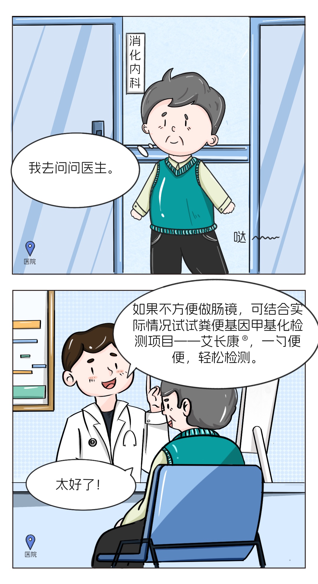 阿康做肠镜的故事